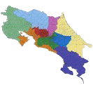 Mapa politico de Costa Rica mapa politico de Costa Rica